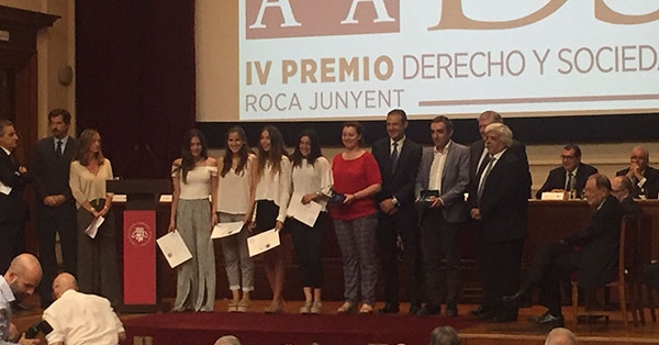 Per segon any consecutiu l&rsquo;Escola Bet&agrave;niaPatmos &eacute;s premiada en el &laquo;IV Premi Dret i Societat.&raquo;.