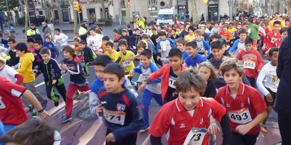 5&egrave; i 6&egrave; participa a la IX Cursa Escolar de Sarri&agrave;-Sant Gervasi