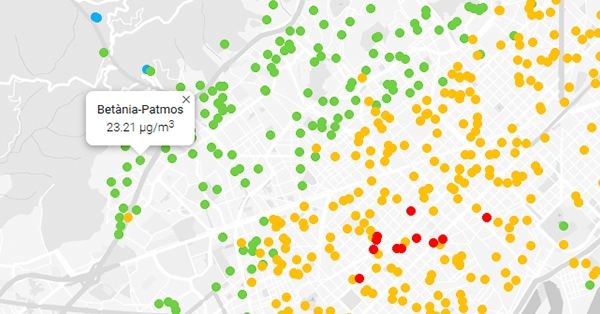 L&rsquo;Escola Bet&agrave;niaPatmos t&eacute; un dels millors nivells de qualitat de l&rsquo;aire de Barcelona