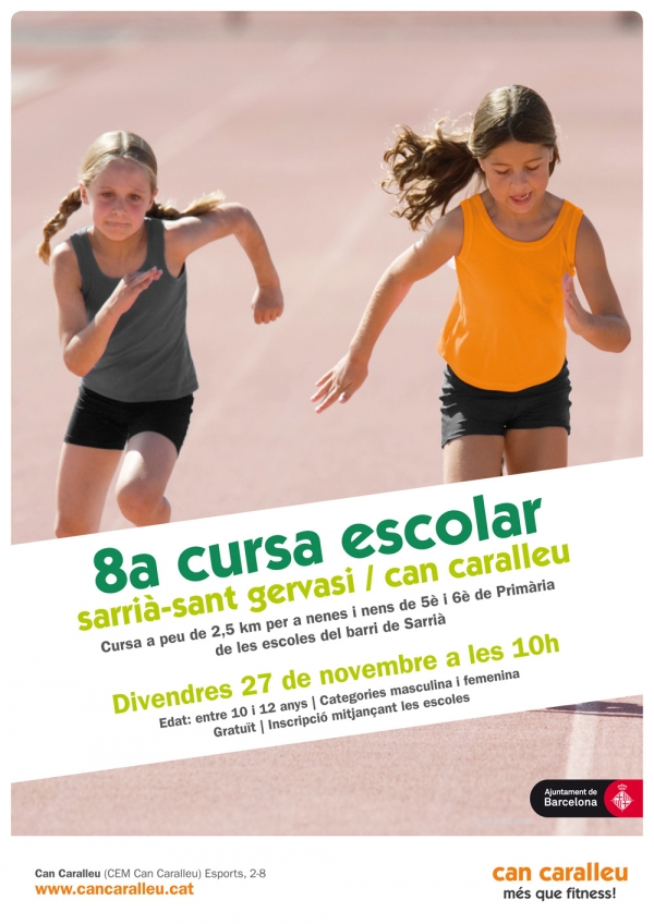 6&egrave; participa a la VIII Cursa Escolar Sarri&agrave;-Sant Gervasi