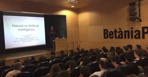 Confer&egrave;ncia Natural and Artificial Learning a c&agrave;rrec de Lu&iacute;s de Lecea