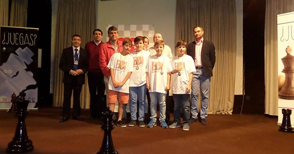 Quatre alumnes de l&rsquo;Escola participen al II Campionat d&rsquo;Espanya d&rsquo;Escacs sots-12