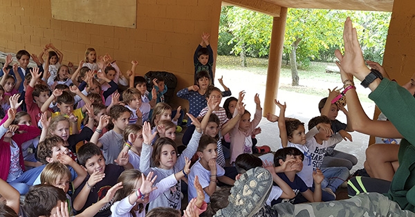 Els nens i nenes de 2n i 4t de Prim&agrave;ria van de conviv&egrave;ncies!