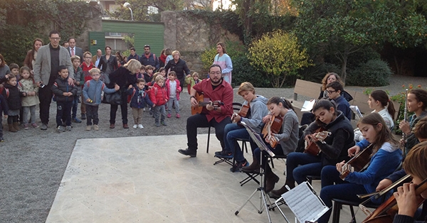 Celebraci&oacute; de la Diada de la M&uacute;sica: Santa Cec&iacute;lia a l&rsquo;Escola.