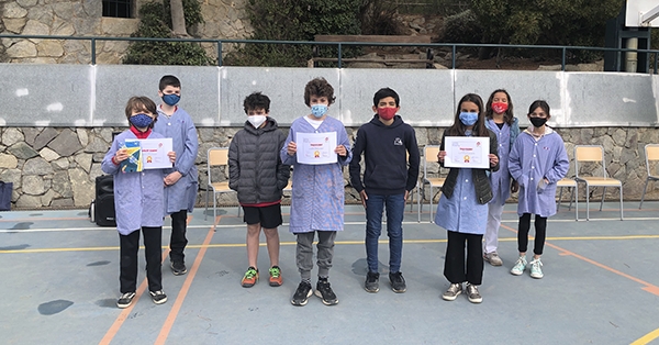 Els alumnes de 5&egrave; EP han participat durant la setmana de Sant Jordi en la primera edici&oacute; del SPELLING BP