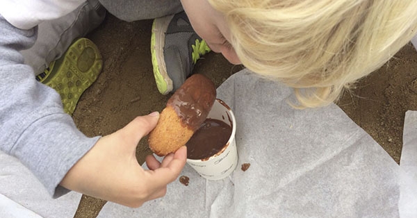 Espl&egrave;ndida jornada a l&rsquo;Escola amb la xocolatada del 75&egrave; aniversari i la 3a Cursa Patxot