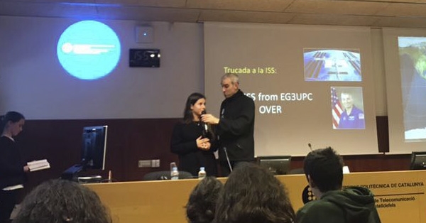 L&rsquo;alumna Berta G. de 1r de Batxillerat formular&agrave; una pregunta en directe a un astronauta de la NASA