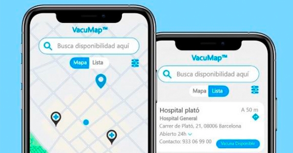L&rsquo;antic alumne Alex Guill&eacute;n Aguirre desenvolupa VacuMap, una app que permet saber el lloc m&eacute;s proper on vacunar-se de la COVID-19
