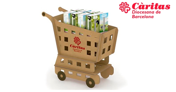 El carret solidari, nou projecte de C&agrave;ritas que busca la dignificaci&oacute; de la pobresa anant m&eacute;s enll&agrave; de la recollida d&rsquo;aliments.