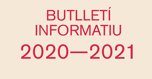 Butllet&iacute; Informatiu 2020-2021