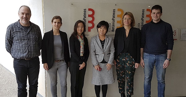 L&rsquo;Escola Bet&agrave;niaPatmos rep la visita de la professora Hiroko Kano, especialitzada en l&rsquo;estudi de la rob&ograve;tica.