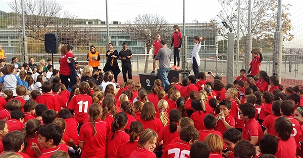 5&egrave; i 6&egrave; de Prim&agrave;ria participen a la X Cursa Escolar de Sarri&agrave;-Sant Gervasi