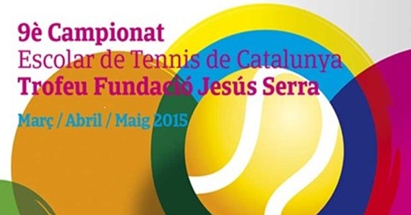 9&egrave; Campionat Escolar de Tennis de Catalunya 2015