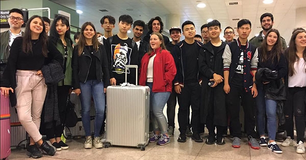 Quinze estudiants xinesos fan una estada de 10 dies a Bet&agrave;niaPatmos