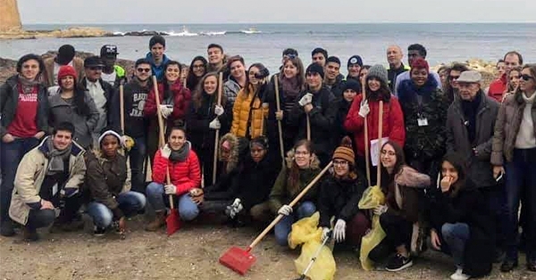 L&rsquo;alumne Pol Villaverde participa en una activitat de voluntariat a Sic&iacute;lia dins del On-Demand Youth Leadership Program with Southern Europe