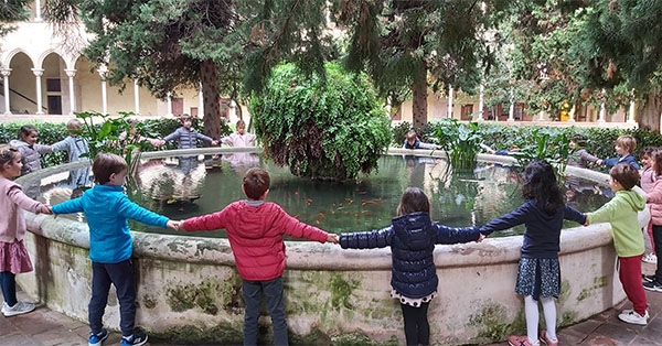 EI5 descobrim el Monestir de Pedralbes a trav&eacute;s de la matem&agrave;tica