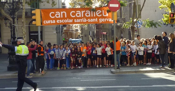 6&egrave; de Prim&agrave;ria participa a la VIII Cursa Escolar de Sarri&agrave;-Sant Gervasi