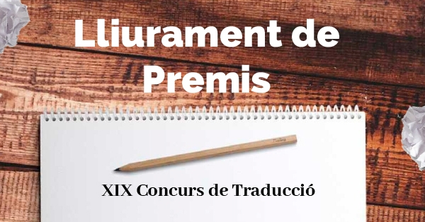 L&rsquo;alumna Anna B. de 4t ESO guanya el Concurs de Traducci&oacute; de la Facultat de Traducci&oacute; de la UPF