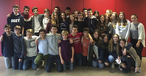 Die Gau&beta;schule besucht Escola Bet&agrave;niaPatmos