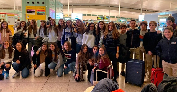 37 alumnes de 3r ESO de l&rsquo;Escola participen en un programa d&rsquo;intercanvi a Fran&ccedil;a i Alemanya